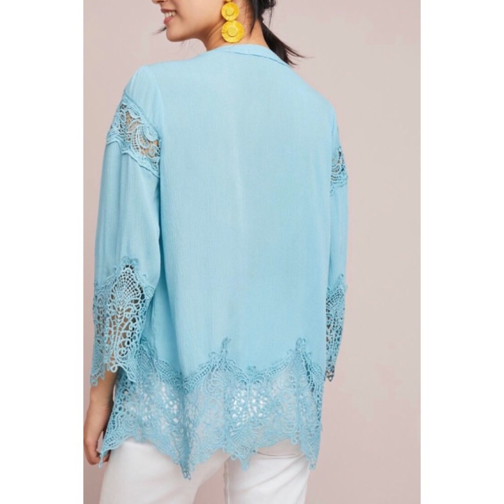 NWT Anthropologie Covington Laced Tunic - Picture 2 of 3